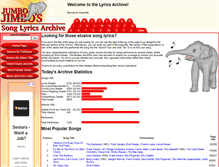 Tablet Screenshot of jumbojimbo.com